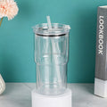 18 oz Acrylic Snowglobe Tumbler
