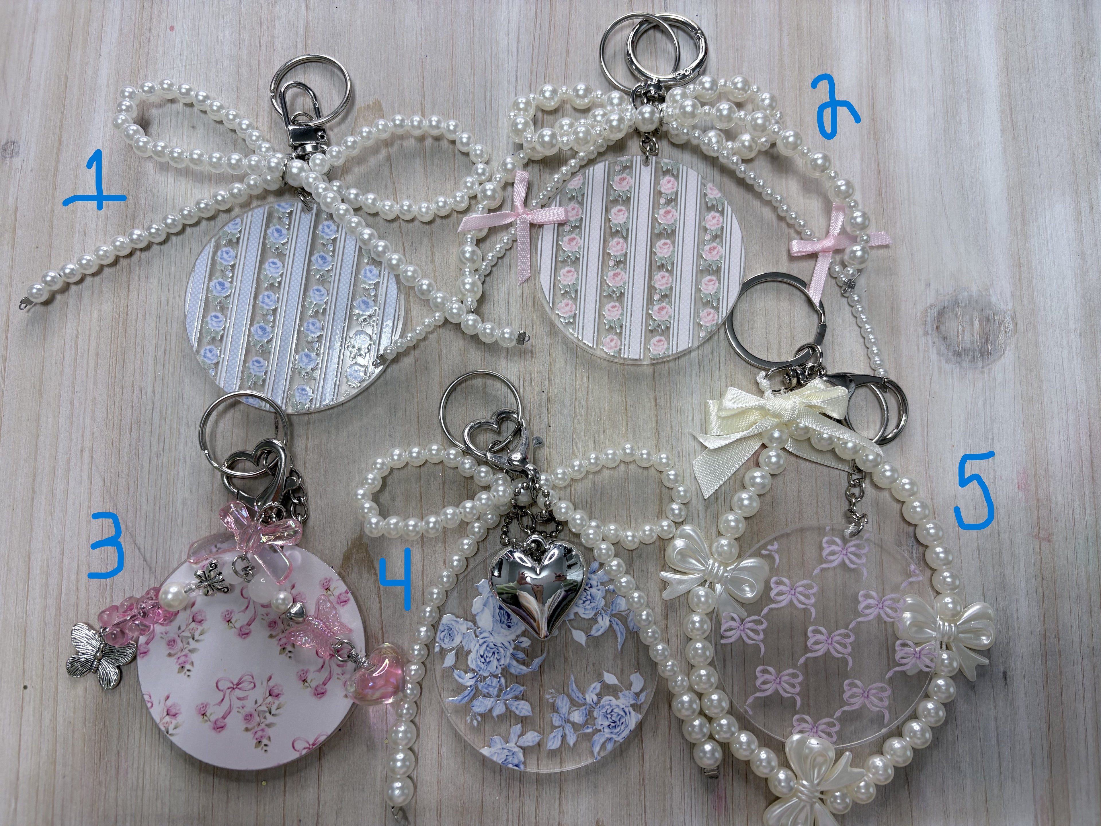 Coquette Acrylic Keychain